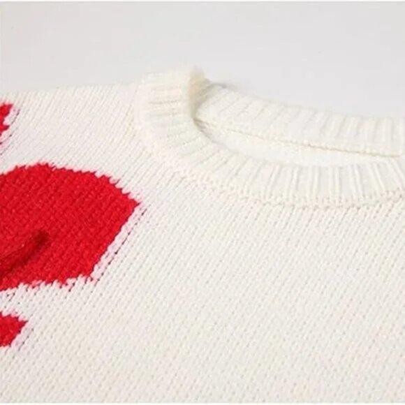 Heart Tassel Valentine Sweater - Picture 5 of 6